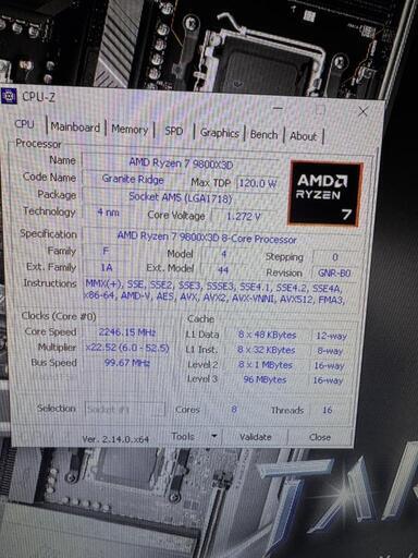 【新品未使用】Ryzen 7 9800X3D AM5 バルク品 新品未開封 AMD Ryzen 7 9800X3D バルク品 - メルカリ