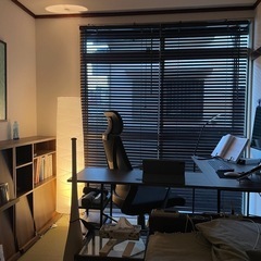 木製ブラインド2個