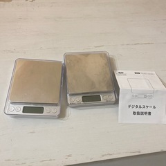 デジタルスケール計り器2個セット