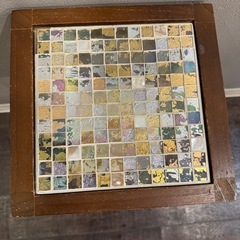 B company 棚　ウッドラック　モザイクガラス　の画像