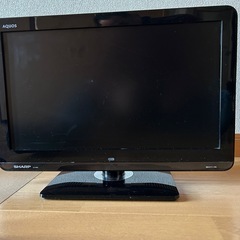 【決まりました】シャープAQUOSテレビ　19インチ　LC-19K3の画像