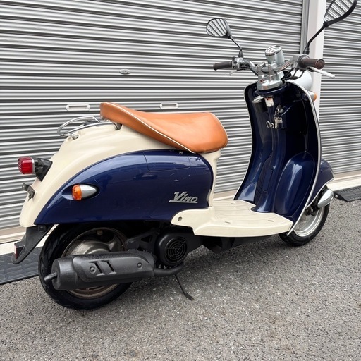 3223.自賠責R7年11月まで　規制前ビーノ　激速　バッテリー、ミラー新品　千葉県柏市　即日配送、自走引き取りも可能