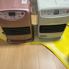 ファンヒーター ピンク