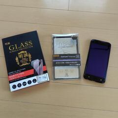 極美品！ZenFone 4（ZE554KL）SIMフリースマホ　ミッドナイトブラック ケース・ガラスフィルム付きの画像