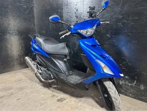 ★支払い総額8.5万円★買取強化中！査定無料♪ スズキ　アドレスv125S CF4MA 社外マフラー！メッキパーツ！社外ブレーキレバー！