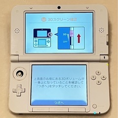 3DS LL ミント×ホワイト の画像