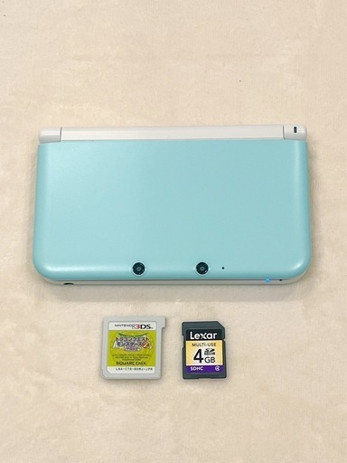 3DS LL ミント×ホワイト