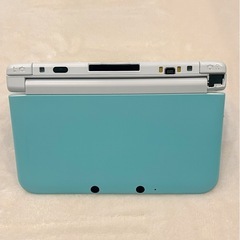 3DS LL ミント×ホワイト の画像