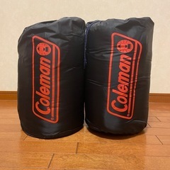 コールマン　寝袋　2個