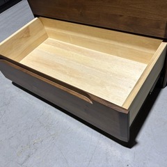 国産 Sankou Furniture ハイチェスト6段 天然木、幅90cm Used/美品の画像