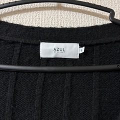【取引中】AZUL by moussy カーディガン 黒 秋服 冬服 アズール アウターの画像