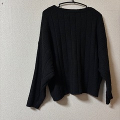 【取引中】AZUL by moussy カーディガン 黒 秋服 冬服 アズール アウターの画像