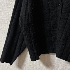 【取引中】AZUL by moussy カーディガン 黒 秋服 冬服 アズール アウターの画像