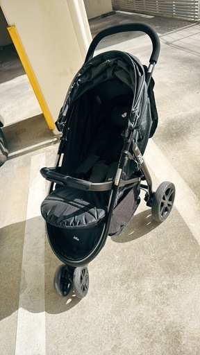 【売却済み】joie　3輪ベビーカー A型 フルフラット