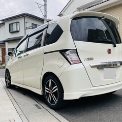 2年車検付き、ホンダフリードGエアロ、ナビ、クリップダウンモニター、テレビ、バックカメラ、パーワスライドドア、ETCの画像