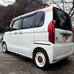 2019年式N BOX G EXホンダセンシングカッパブラウンスタイル、両側パーワスライドドア、バックカメラ、テレビ、ETC、クリップダウンモニター、サイドステップの画像