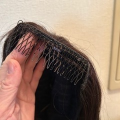 ヘアウイッグ　人毛　ロングの画像
