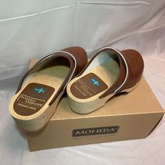 （さらに値下げ）MOHEDATOFFELN【モヘダトフェール】 サボサンダル　木製の画像