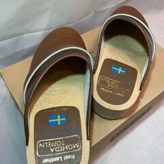 （さらに値下げ）MOHEDATOFFELN【モヘダトフェール】 サボサンダル　木製の画像