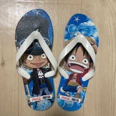 ワンピース　ビーチサンダル　【他購入ありの方にはおまけ0円】の画像