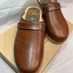 （さらに値下げ）MOHEDATOFFELN【モヘダトフェール】 サボサンダル　木製の画像