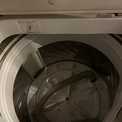 お引き取り決まりました。全自動洗濯機の画像