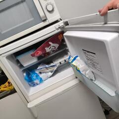 一人用冷蔵庫の画像