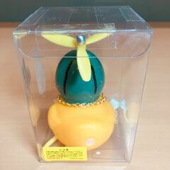 自転車ハンドル用アクセサリー・プロペラつきアヒル（すいかヘル）の画像