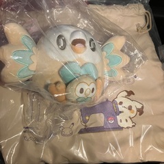 ポケピース　ポケモン　一番くじ　モクロー　トートバッグ