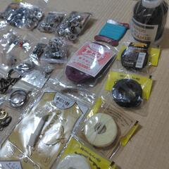 決まりました│レザークラフト用蝋引き糸 金物色々まとめての画像