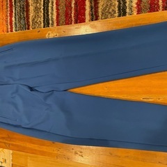 ZARA 青 スラックス Mサイズ
