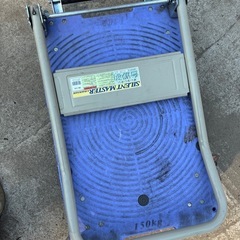 SILENT MASTER 折りたたみ台車 青 150kgの画像