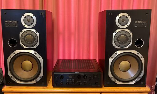 3月31日までの掲載 【SONYアンプ 333ES / DIATONE DS-503 スピーカー】