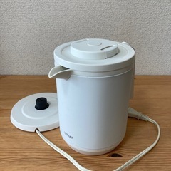 【TIGER】蒸気レス電気ケトル