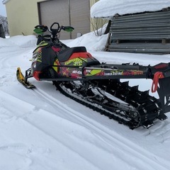 スノーモービル　ski doo XM174 2014年の画像