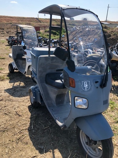 ホンダ　ジャイロキャノピー　4サイクル　書類付実働ベース車