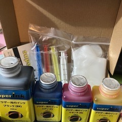 ミディアム キット ブラザー （BROTHER）用 （染料） 詰め替え 互換インク （全機種対応） superInk 4色セットの画像