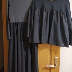 新品ワンピース＆新品七分袖ブラウス