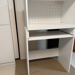 キッチン収納　ゴミ箱上収納の画像