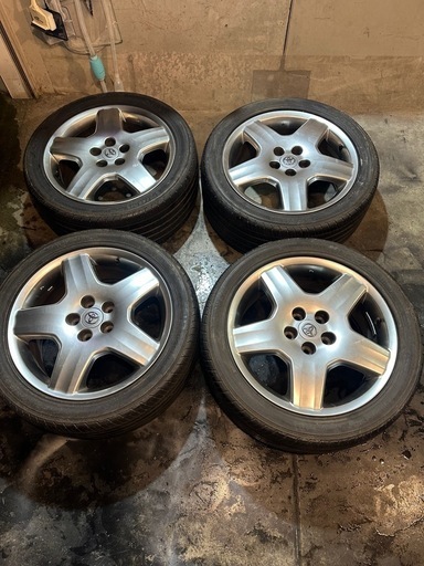 セルシオ30後期　erバージョンホイール　タイヤ付き4本セット