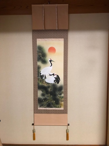 掛軸2幅と風鎮まとめ売り