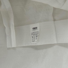レースカーテン　採光　ニトリ　Nナチュレシャインの画像