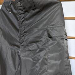 深緑の防寒ズボン　Мサイズの画像