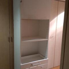無料で差し上げます　IKEA　カップボード　食器棚　キッチン収納