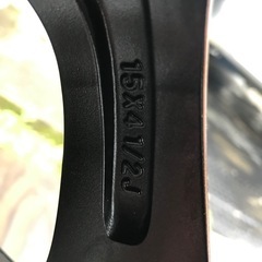 15インチ　アルミホイール　迫力あるタイヤ　オープンカントリーの画像