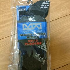 ミズノ　アーチプルアップ　サポートソックス　25-27センチ