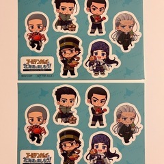 【非売品】新品 ゴールデンカムイシール2枚（ウポポイ限定） 