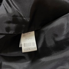 GRL ボアブルゾン ボアアウター グレイル フード 秋服 冬服 ブラックの画像