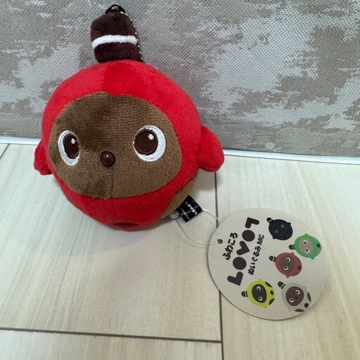 ふわころLOVOT マスコットぬいぐるみ 赤 （家族型ロボット