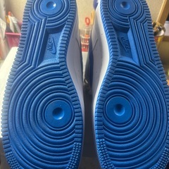 NIKE エアフォース1 ブルー  28センチの画像